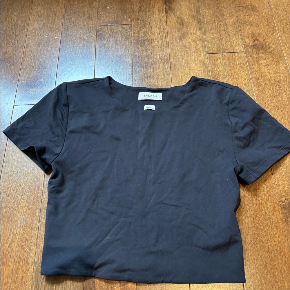 Babaton Classic Black Short Sleeve Tee